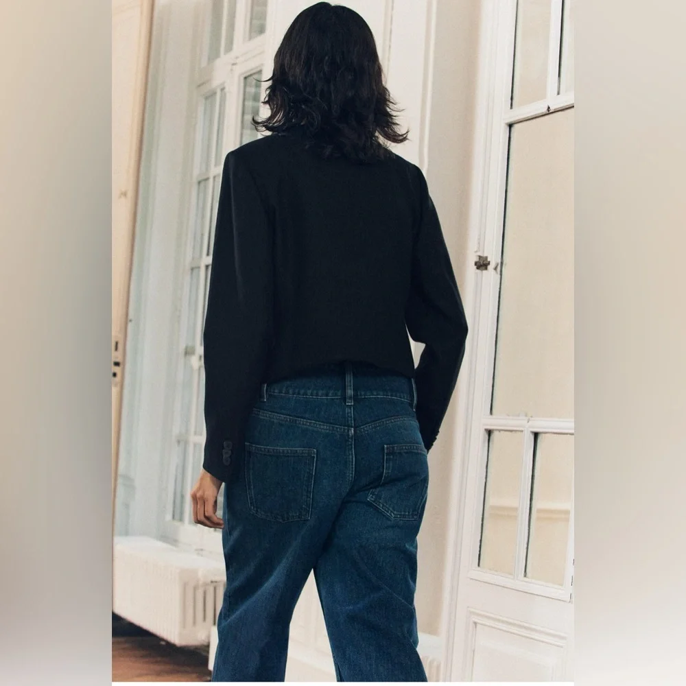 Zara ZW collection size, large cropped jacket NWT. - Picture 7 of 10